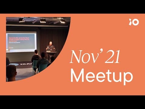 Front-end meetup - Campus Eindhoven - 11/11/2021