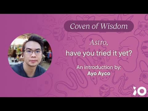 Introduction to Astro | Coven of Wisdom