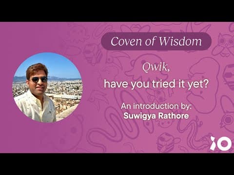 Introduction to Qwik | Coven of Wisdom