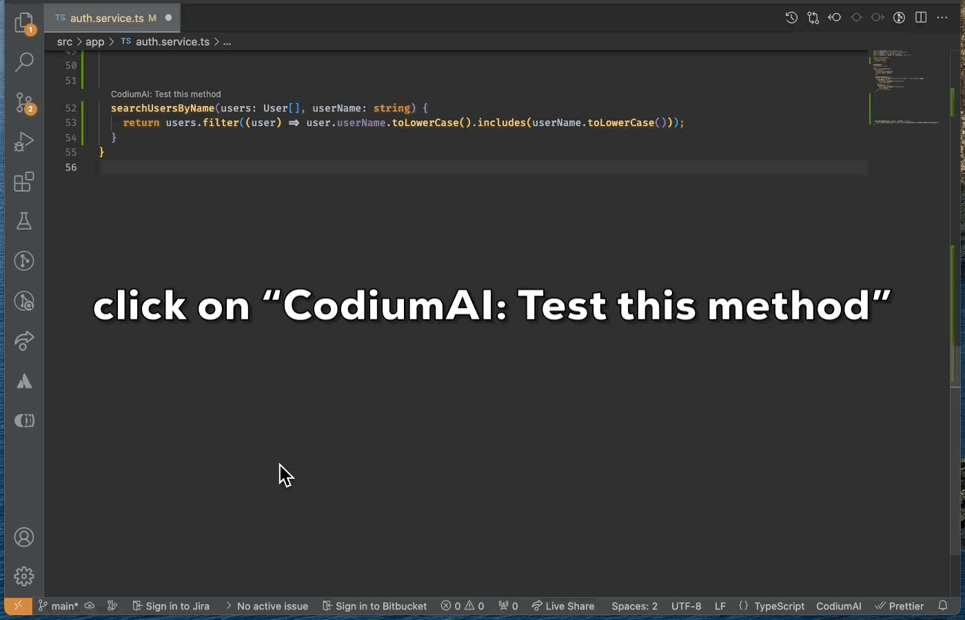 How to generate unit tests with CodiumAI in VS Code