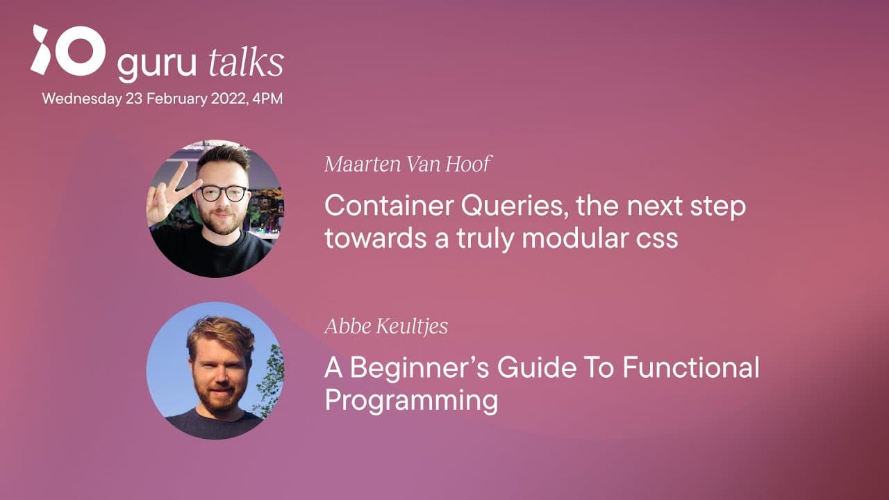 Front-end Meetup - Guru talks