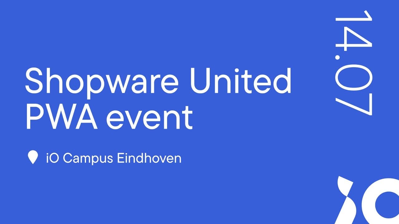 Shopware United PWA event